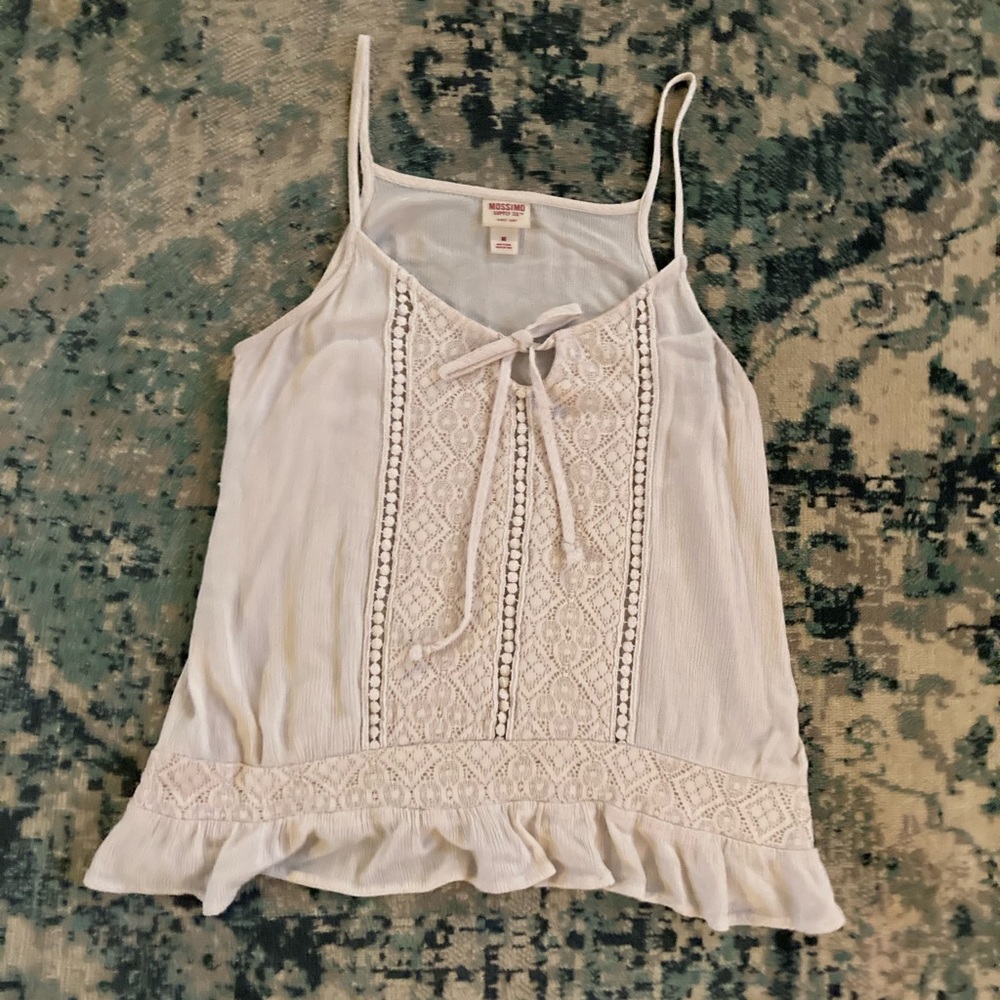 Eyelet Boho Tank - Picture 1 of 2